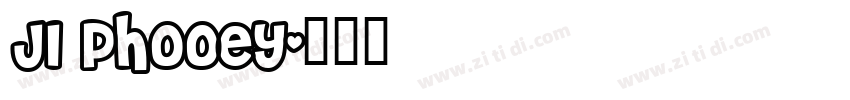 JI Phooey字体转换